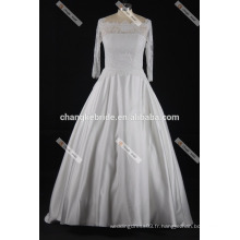 Robe de mariée plus récent 2017 à manches longues en dentelle Robes de mariée élégante robe de mariée robe de mariée